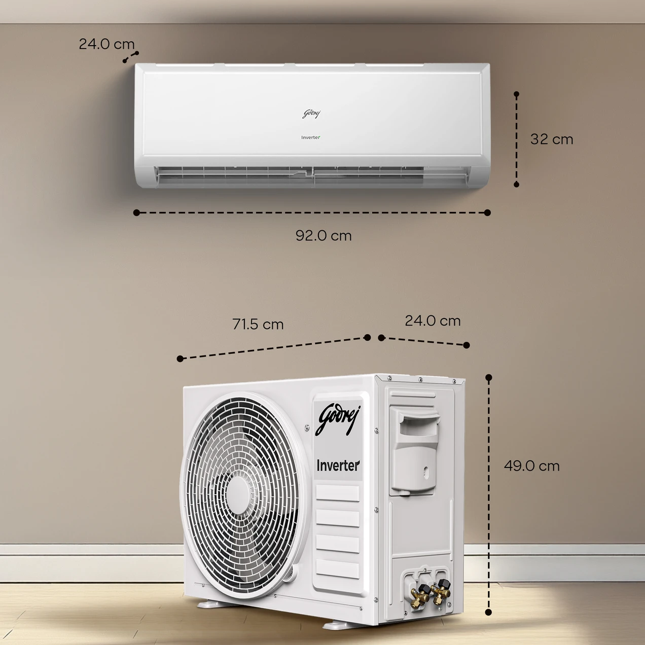 Godrej 2026 Model 1.5 Ton 3 Star Split Inverter with 5-in-1 convertible | AI - Image 3